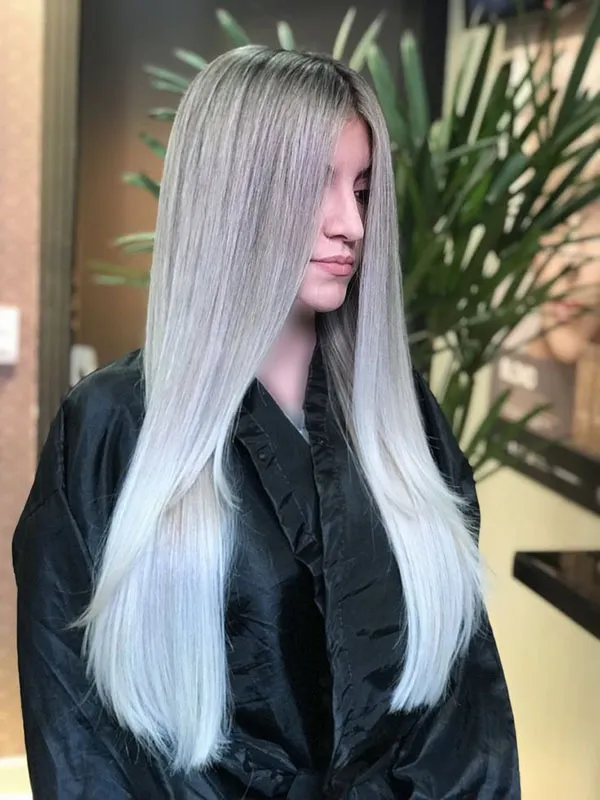 Long hair highlights 24