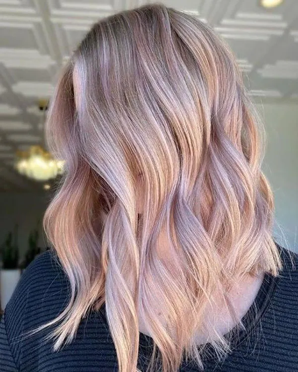 رنگ موی لاکچری دخترانه جدید | 35 رنگ شیک و خاص برای مهمونیهای امسال! 6 Luxury hair color for girls 1