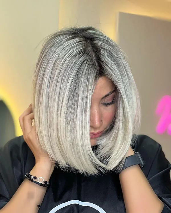 رنگ موی لاکچری دخترانه جدید | 35 رنگ شیک و خاص برای مهمونیهای امسال! 13 Luxury hair color for girls 10
