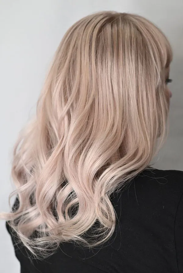 رنگ موی لاکچری دخترانه جدید | 35 رنگ شیک و خاص برای مهمونیهای امسال! 15 Luxury hair color for girls 13