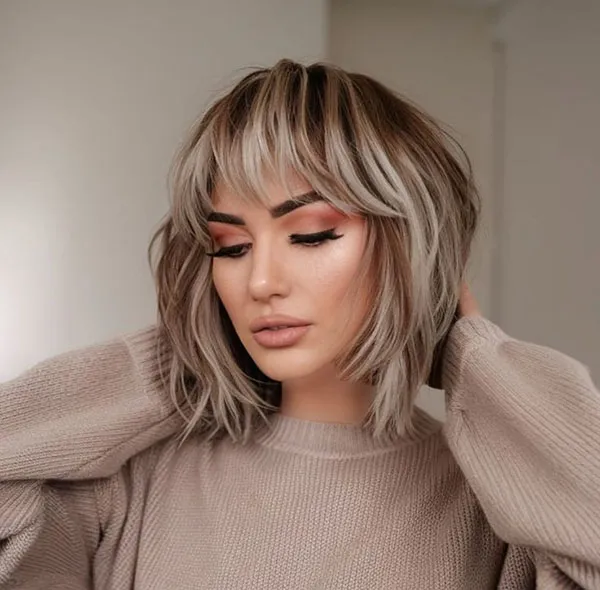 رنگ موی لاکچری دخترانه جدید | 35 رنگ شیک و خاص برای مهمونیهای امسال! 17 Luxury hair color for girls 14
