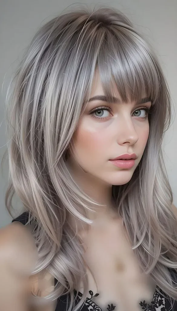 رنگ موی لاکچری دخترانه جدید | 35 رنگ شیک و خاص برای مهمونیهای امسال! 19 Luxury hair color for girls 15