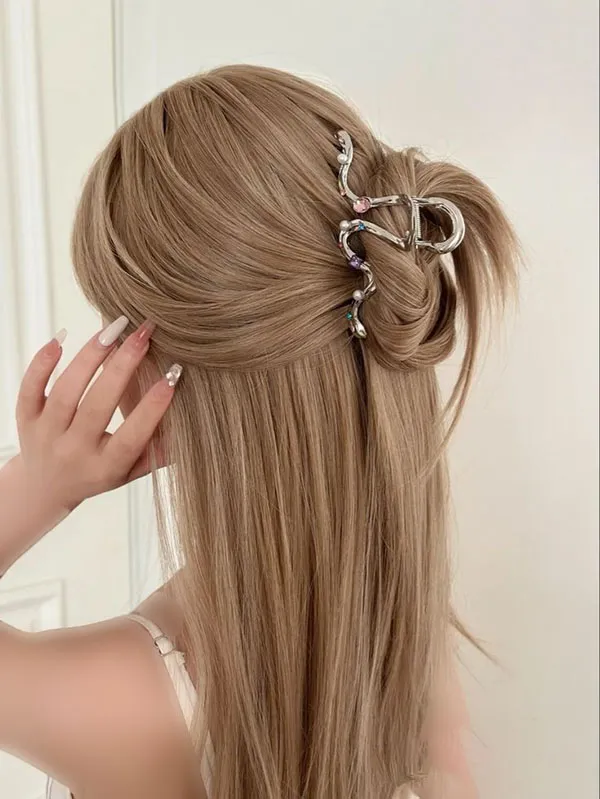 رنگ موی لاکچری دخترانه جدید | 35 رنگ شیک و خاص برای مهمونیهای امسال! 28 Luxury hair color for girls 25