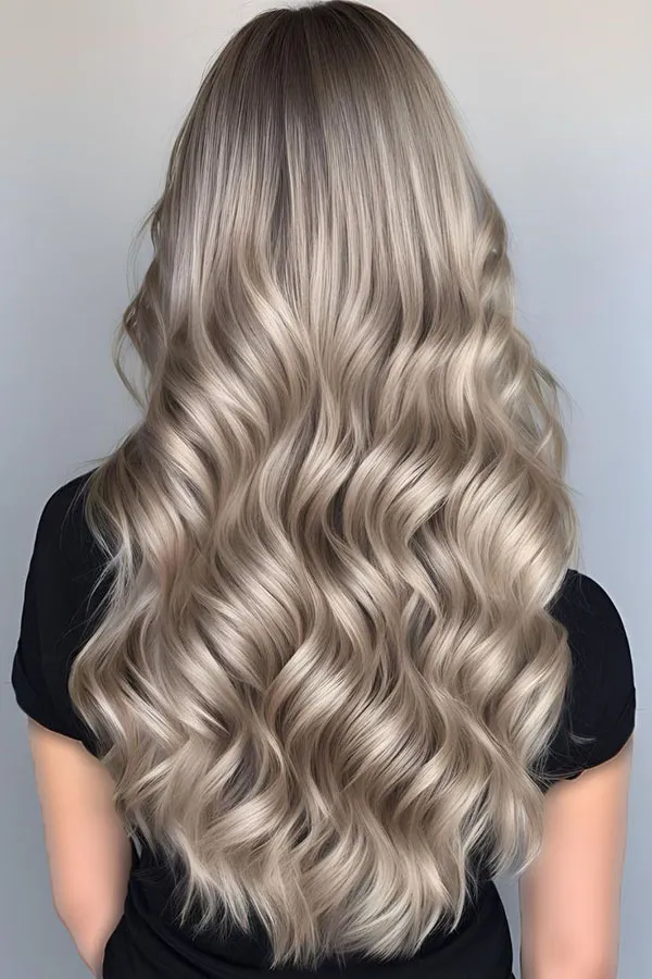 رنگ موی لاکچری دخترانه جدید | 35 رنگ شیک و خاص برای مهمونیهای امسال! 29 Luxury hair color for girls 26
