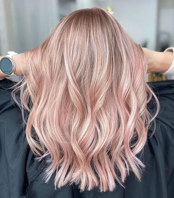 رنگ موی لاکچری دخترانه جدید | 35 رنگ شیک و خاص برای مهمونیهای امسال! 31 Luxury hair color for girls 27