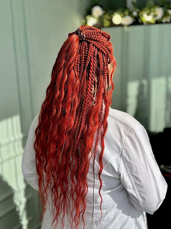 39 مدل بافت مکزیکی افرو: یه ترندی که از فرهنگ میاد و استایل رو عوض میکنه! 28 Mexican Afro Weave 26