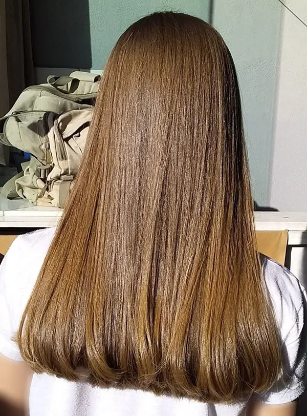 رنگ مو موکا بدون دکلره دخترانه 1404 | رنگ گرمی که این روزا خیلی ترنده! 21 Mocha hair color without bleach 18