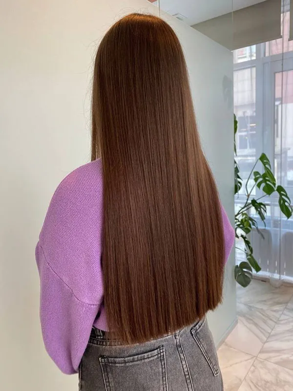 رنگ مو موکا بدون دکلره دخترانه 1404 | رنگ گرمی که این روزا خیلی ترنده! 20 Mocha hair color without bleach 20