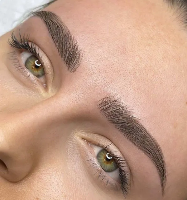 Natural micro eyebrows for girls 1
