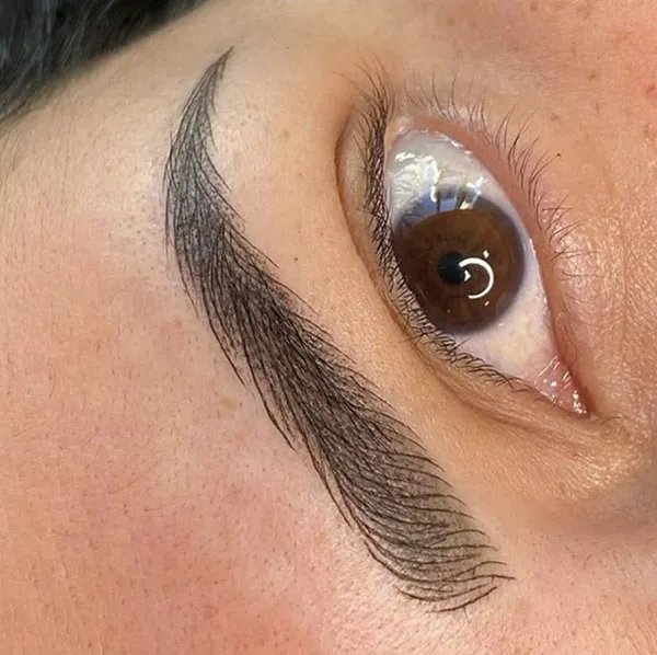 Natural micro eyebrows for girls 12