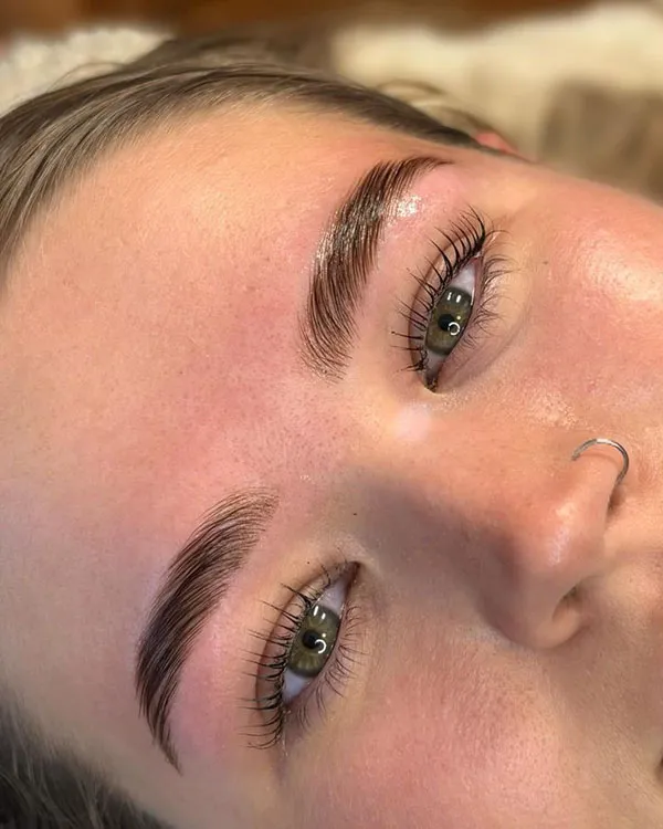 Natural micro eyebrows for girls 13