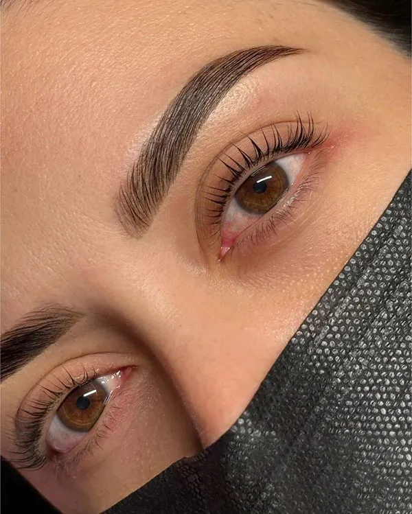Natural micro eyebrows for girls 14