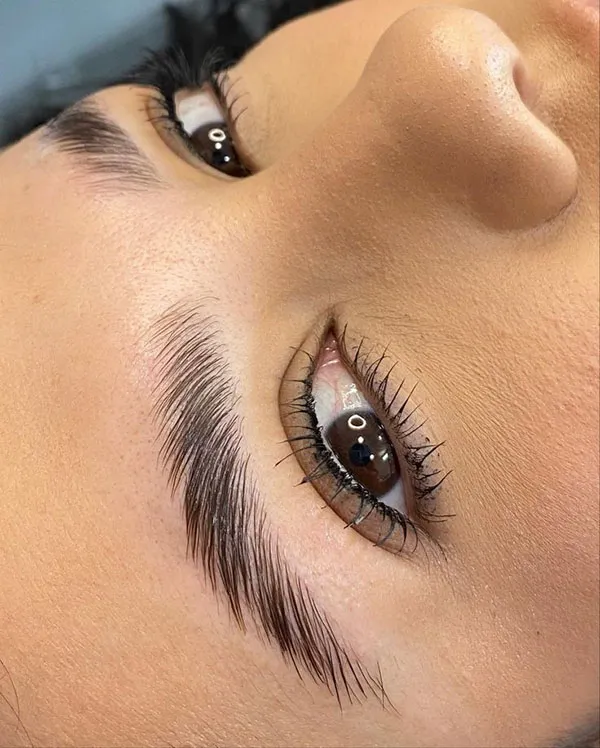 Natural micro eyebrows for girls 4