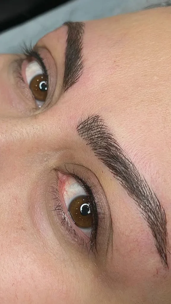 Natural micro eyebrows for girls 6