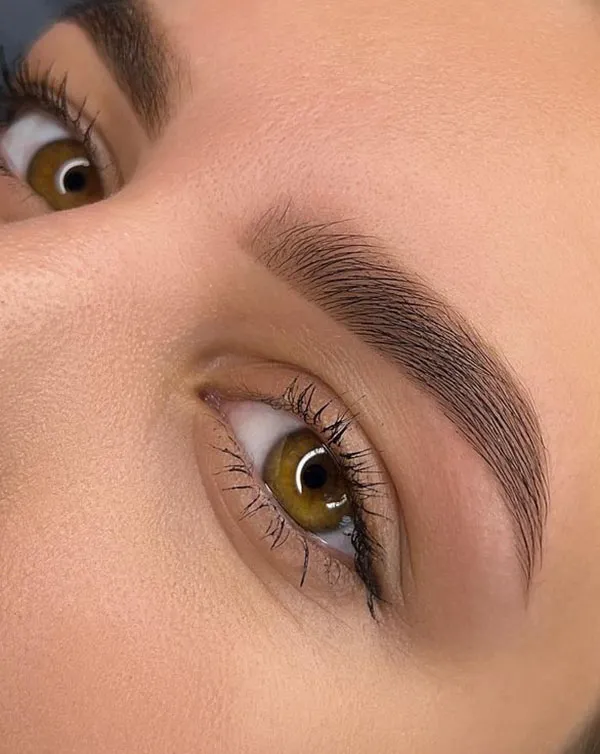 Natural micro eyebrows for girls 7