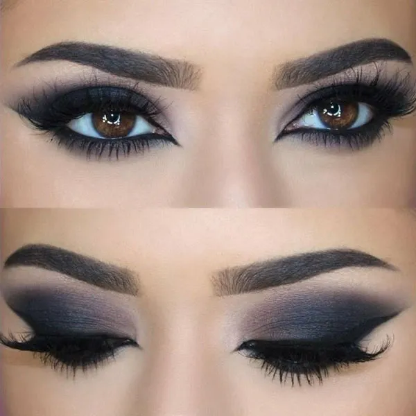 Navy blue eyeshadow 21
