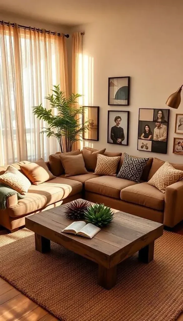 32 مدل دکوراسیون کرم نسکافه ای منزل؛ همون رنگی که خونهتو گرم، شیک و خاص میکنه؟ 8 Nescafe cream home decoration 3