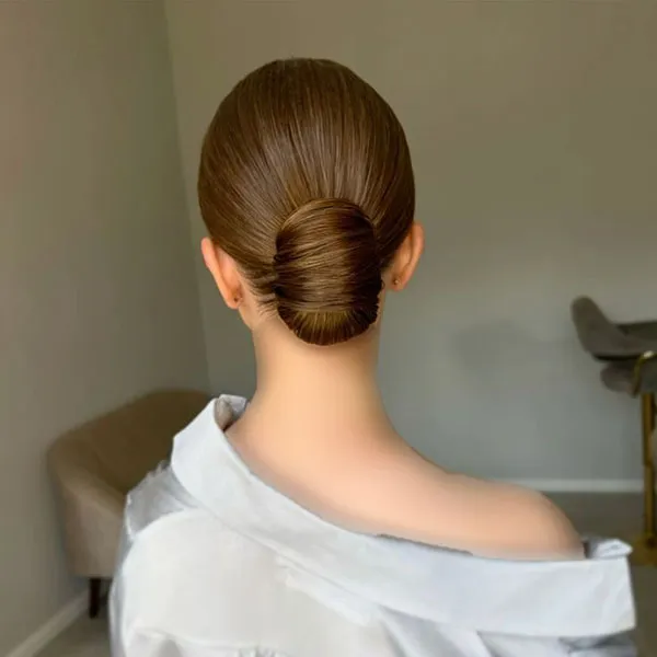 New European chignon models 22