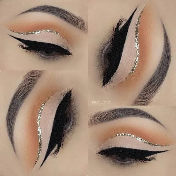 مدل آرایش چشم جدید و شیک دخترانه | ترندهای جذاب 2025 از مینیمال تا فانتزی! 13 New eye makeup 11 1