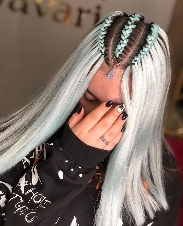 New front hair texture 22