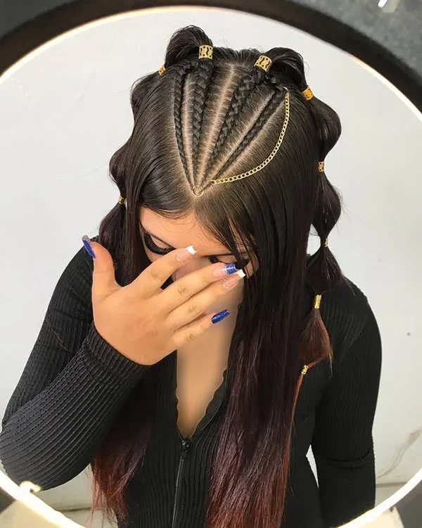 New front hair texture 5