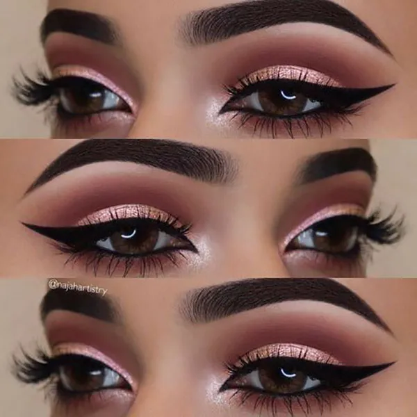 New girls eyeshadow model 8