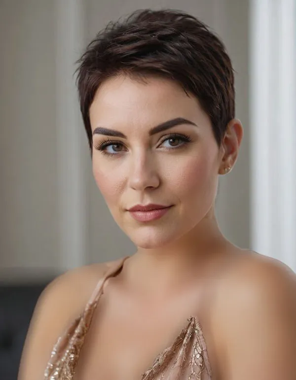 بهترین مدل موی خیلی کوتاه زنانه جدید 2025؛ جسور، مدرن و پر از اعتمادبهنفس! 24 New very short womens hairstyle 20