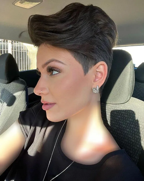 بهترین مدل موی خیلی کوتاه زنانه جدید 2025؛ جسور، مدرن و پر از اعتمادبهنفس! 9 New very short womens hairstyle 5