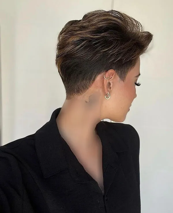 بهترین مدل موی خیلی کوتاه زنانه جدید 2025؛ جسور، مدرن و پر از اعتمادبهنفس! 7 New very short womens hairstyle 6