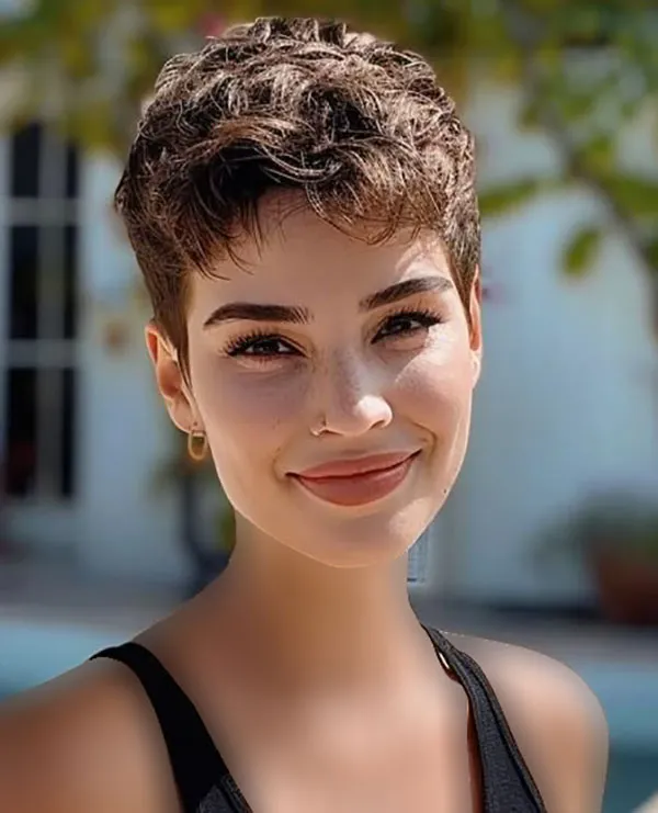 بهترین مدل موی خیلی کوتاه زنانه جدید 2025؛ جسور، مدرن و پر از اعتمادبهنفس! 11 New very short womens hairstyle 7