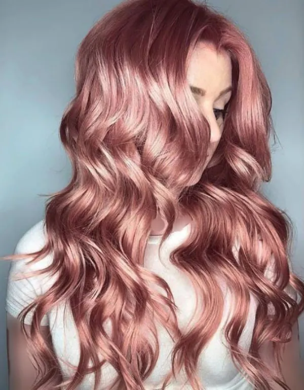 39 مدل رنگ مو پوست پیازی جدید؛ آمادهای با این رنگ، استایل جدیدت رو بسازی؟ 16 Onion skin hair color 12