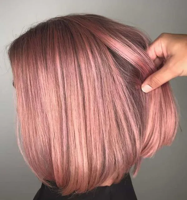 39 مدل رنگ مو پوست پیازی جدید؛ آمادهای با این رنگ، استایل جدیدت رو بسازی؟ 23 Onion skin hair color 20