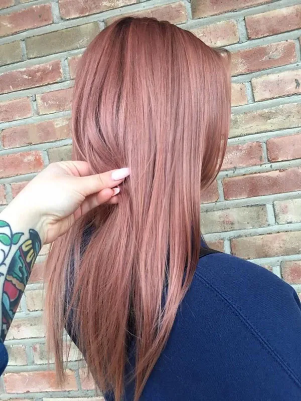 39 مدل رنگ مو پوست پیازی جدید؛ آمادهای با این رنگ، استایل جدیدت رو بسازی؟ 9 Onion skin hair color 7