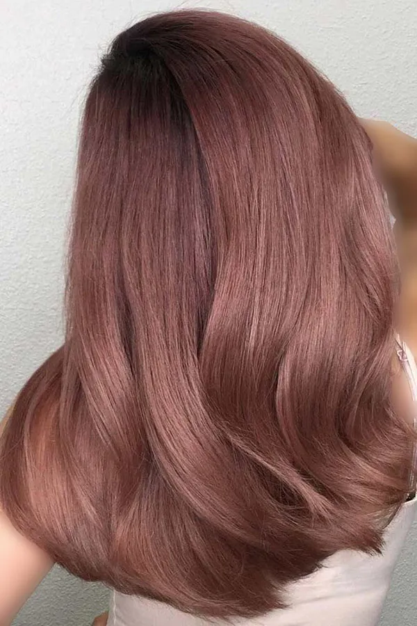 39 مدل رنگ مو پوست پیازی جدید؛ آمادهای با این رنگ، استایل جدیدت رو بسازی؟ 11 Onion skin hair color 9