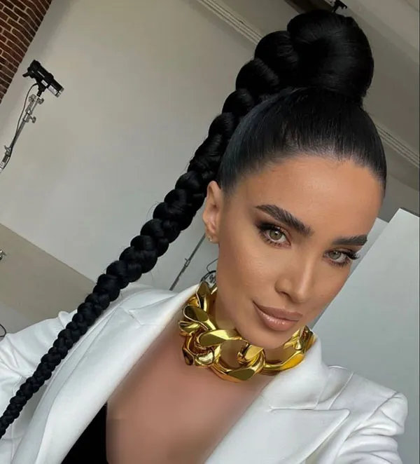 مدل مو دم اسبی با بافت دخترانه | 25 ایده شیک و سریع برای استایلی دخترونه و خاص! 5 Ponytail hairstyle with texture 3