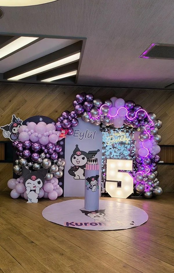 جدیدترین تم تولد کرومی بنفش 2025 | بانمک، خاص و یهذره شیطون! 💜 5 Purple Chrome Birthday Theme 1