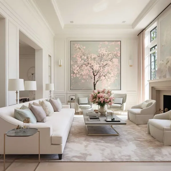 Rectangular living room layout ideas 1