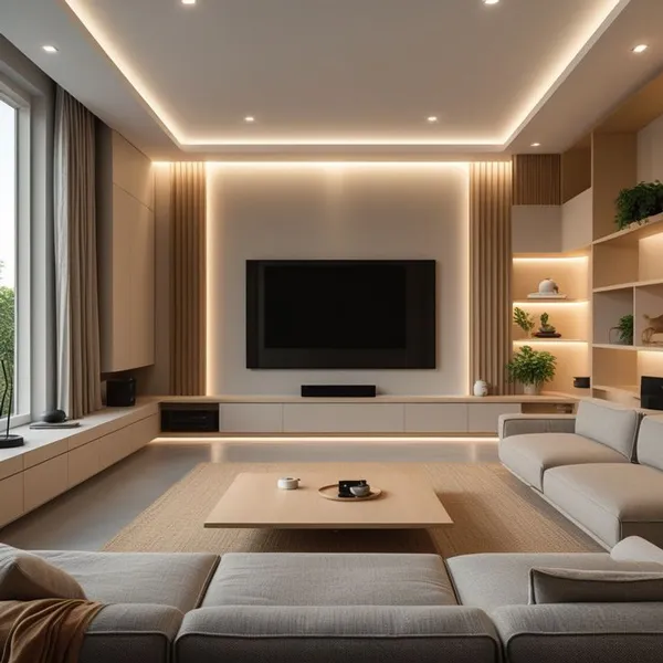 Rectangular living room layout ideas 13