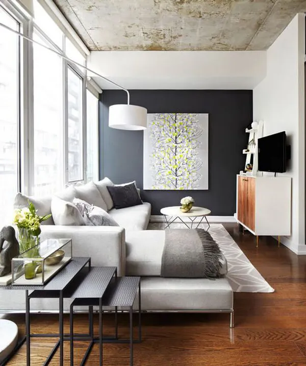 Rectangular living room layout ideas 15