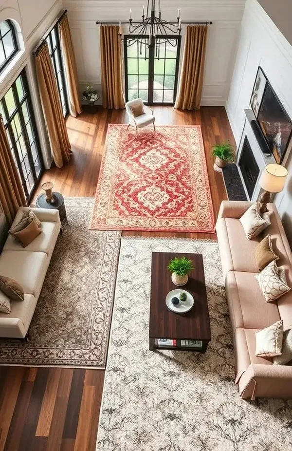 Rectangular living room layout ideas 16