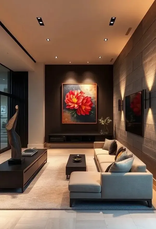 Rectangular living room layout ideas 2