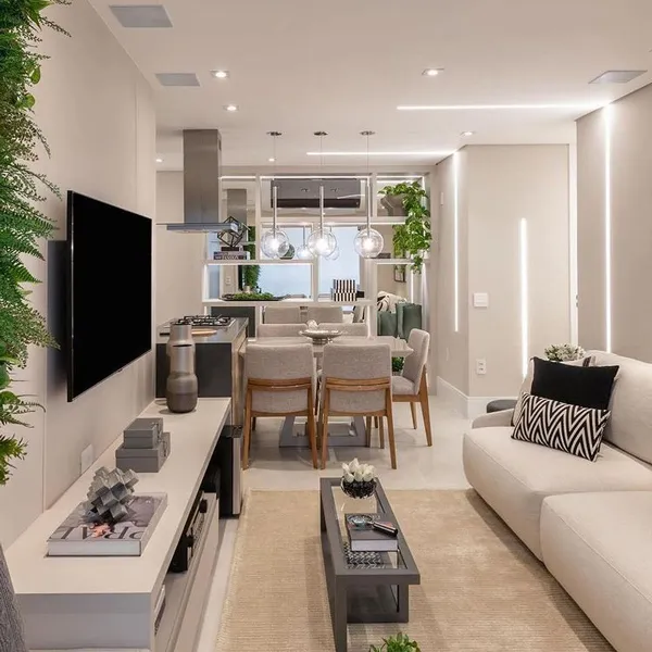 Rectangular living room layout ideas 25