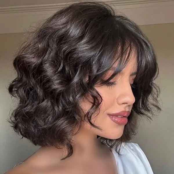 31 مدل مو کوتاه کرلی |وقتی فر بودن میتونه شیکترین انتخابت باشه! 23 Short curly hairstyle 11
