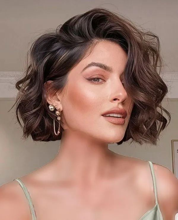 31 مدل مو کوتاه کرلی |وقتی فر بودن میتونه شیکترین انتخابت باشه! 15 Short curly hairstyle 5