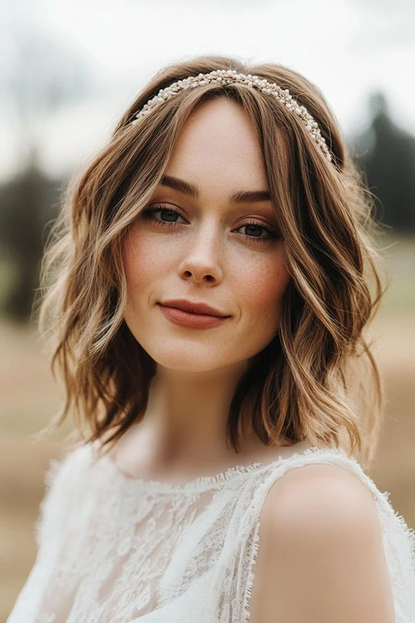 Short hairstyles for weddings 1