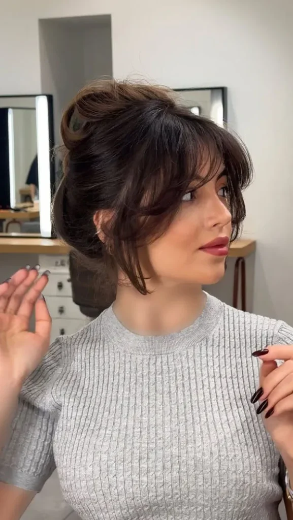 Simple hairstyle for girls 15