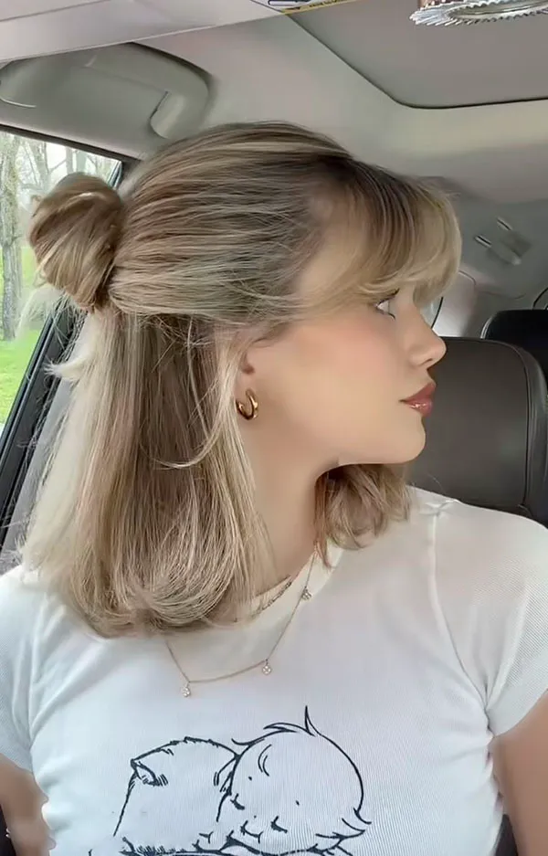 Simple hairstyle for girls 3