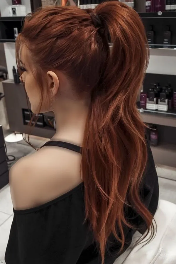 Simple hairstyle for girls 7