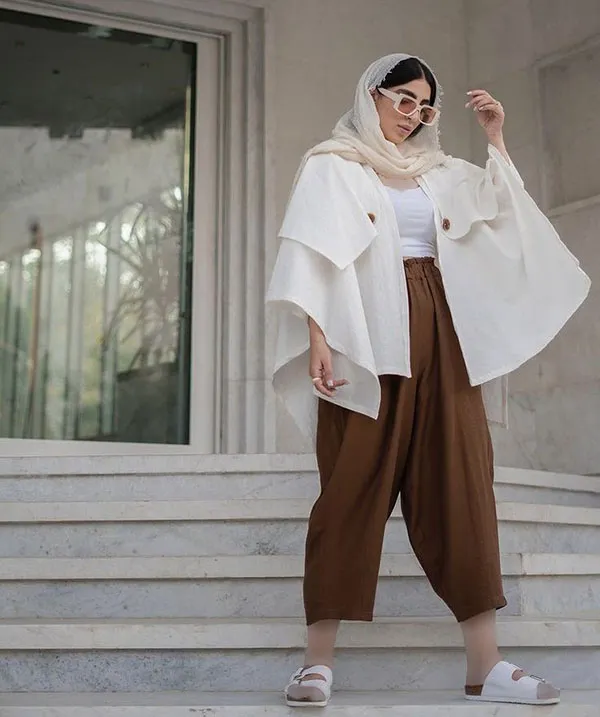 Style with wide leg pants 11