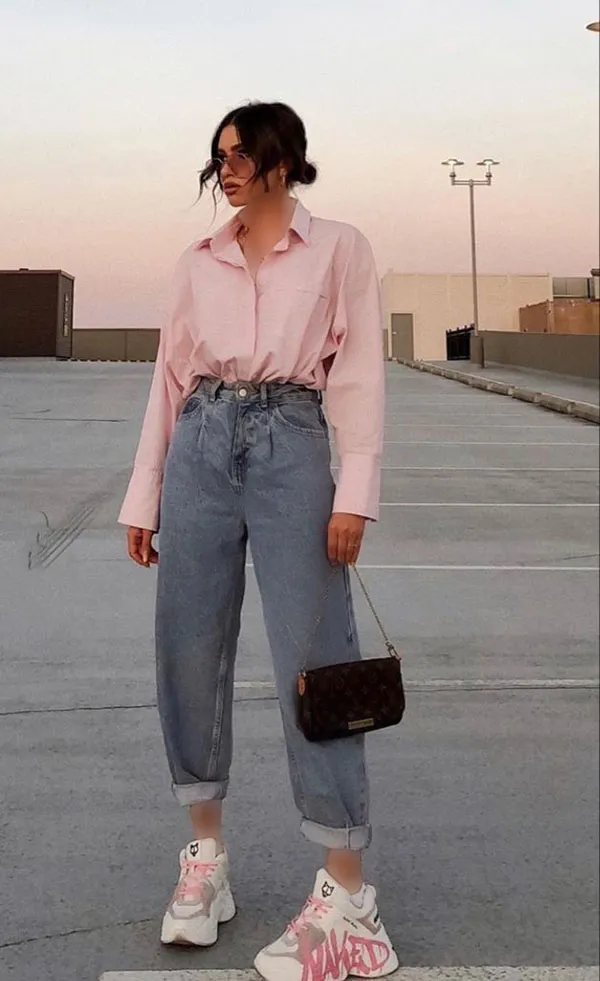 Style with wide leg pants 13